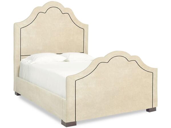 Dream Creations Zurro Upholstered Bed with Footboard Beds Best Seller