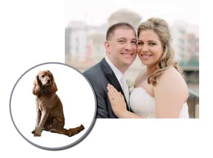 Brad Sarah Wedding W Kugel