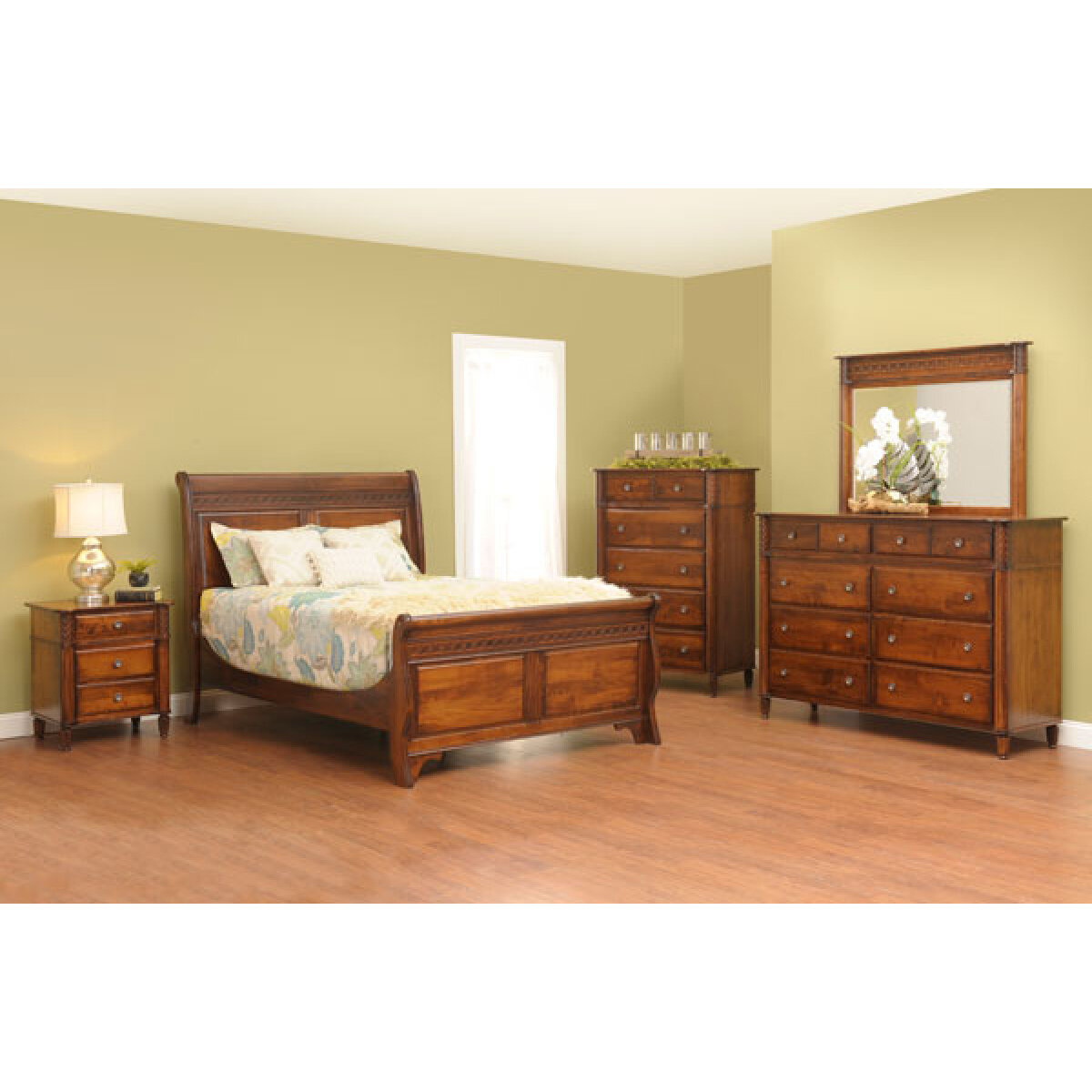 The Eminence Bedroom Sets – Handcrafted in Ohio by the Amish. Made of Real Solid Wood. Bedroom Sets 10