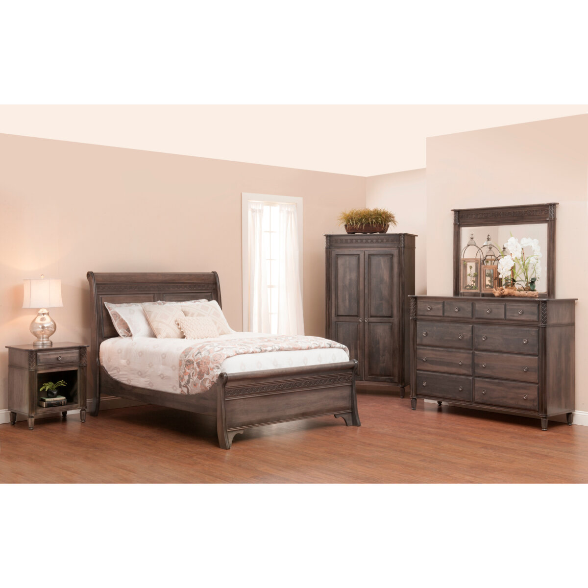 The Eminence Bedroom Sets – Handcrafted in Ohio by the Amish. Made of Real Solid Wood. Bedroom Sets 9