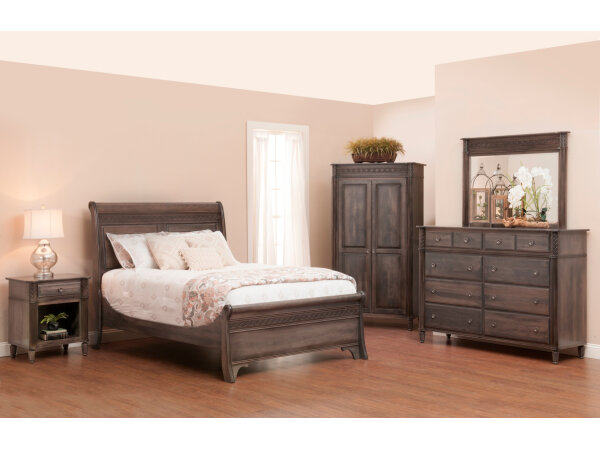 The Mountain Lodge Bedroom Sets – Handcrafted in Ohio by the Amish. Made of real solid wood. This is a Best Seller! Bedroom Sets Amish Made 16