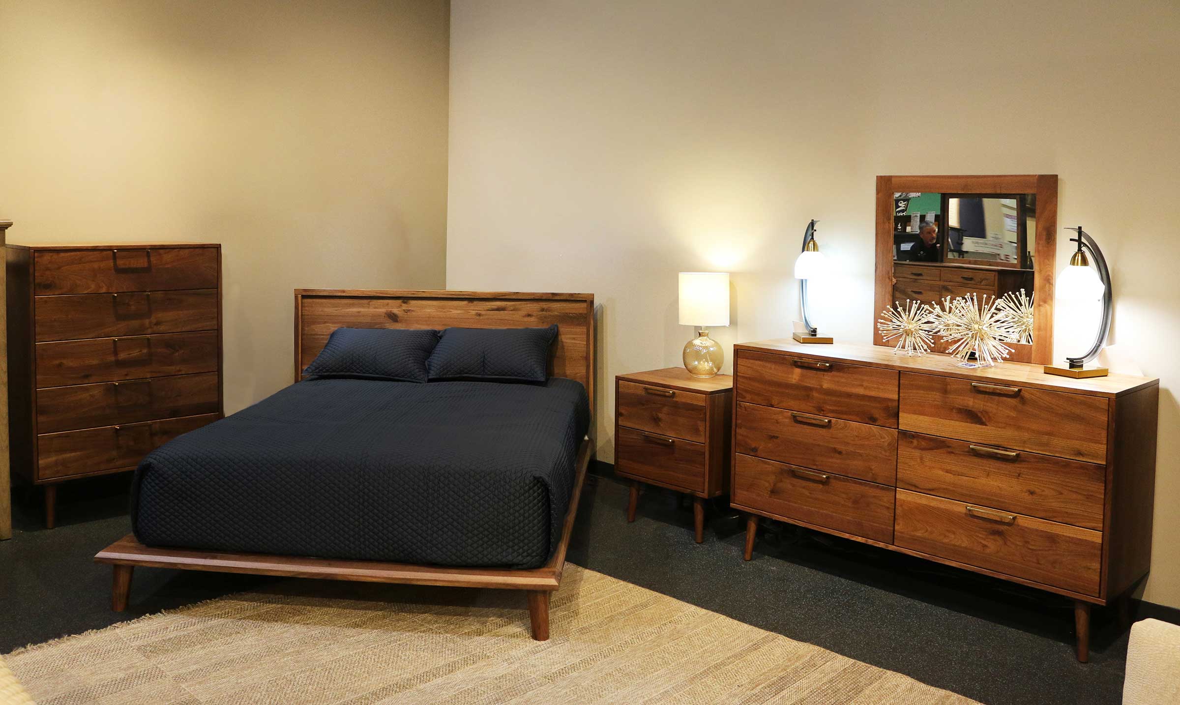 707 Barn Floor Bedroom Set Bedroom Sets Amish Made 6