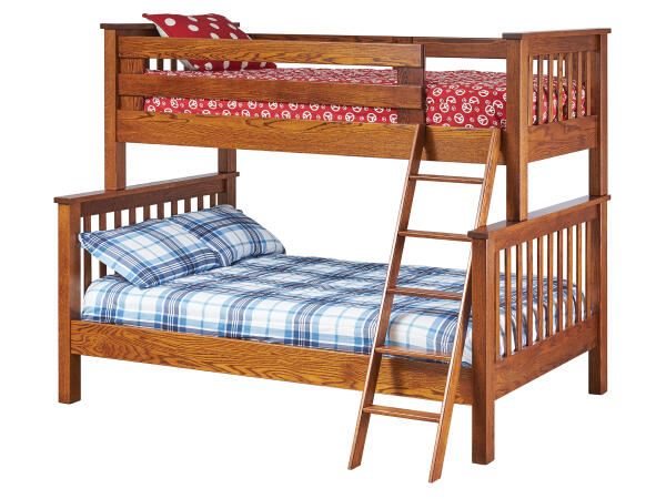 MFT4458 Youth Bunk Bed – Twin/Full Youth Beds Amish Made 3