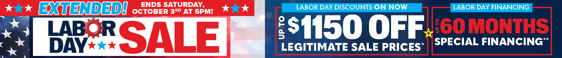 Labor Day Deal Rotator Extended