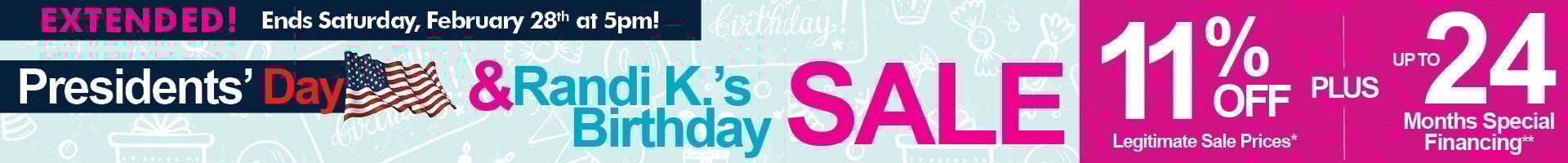 Randi Ks BDay Deal Rotator extended