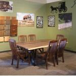 Keywest 7 Piece Ohio Amish Made- Real Solid Wood Dining Set Dining Sets Amish Made 4
