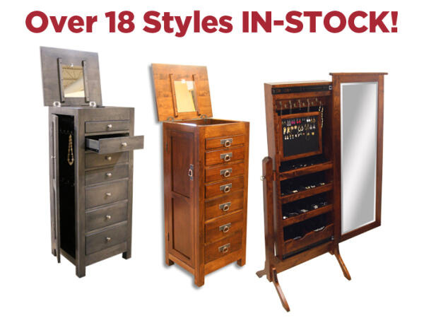 Amish Jewelry Cabinets Accent Furniture Amish Made