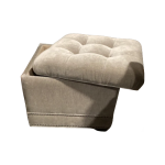 Smith Brothers Storage Ottoman Final Price