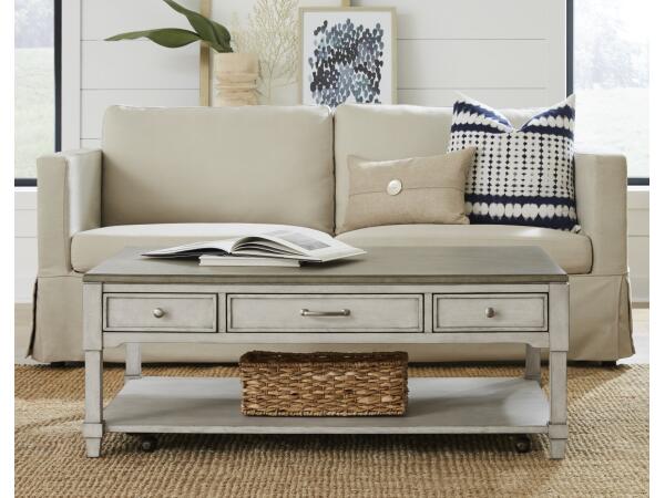 4022 Large Rectangular Cocktail Table Cocktail & Coffee Tables Null 3