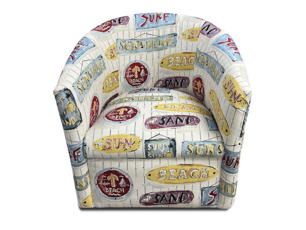 Badin Swivel Chair Chairs Customizable