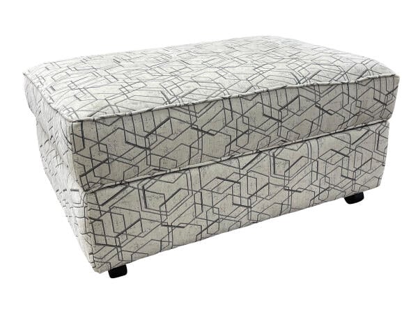 Shelby Storage Ottoman with Castors Ottomans & Poufs Customizable