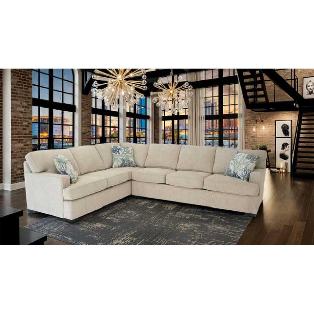 146 2pc Sectional – BILTRITE - Greenfield - Metro Milwaukee Furniture Store
