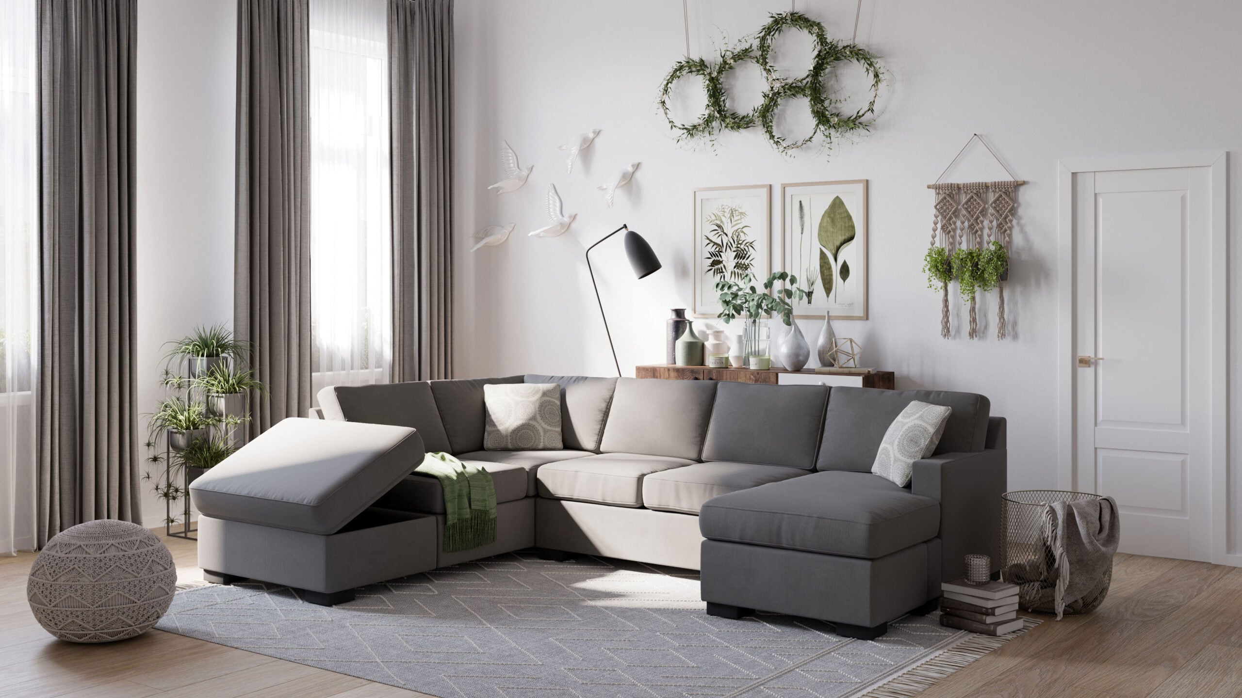 P1006 Storage Ottoman Ottomans & Poufs Best Seller 13