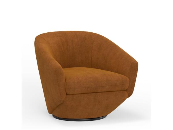 The Twist – Elise Rust Accent Swivel Chair Chairs Parker Living