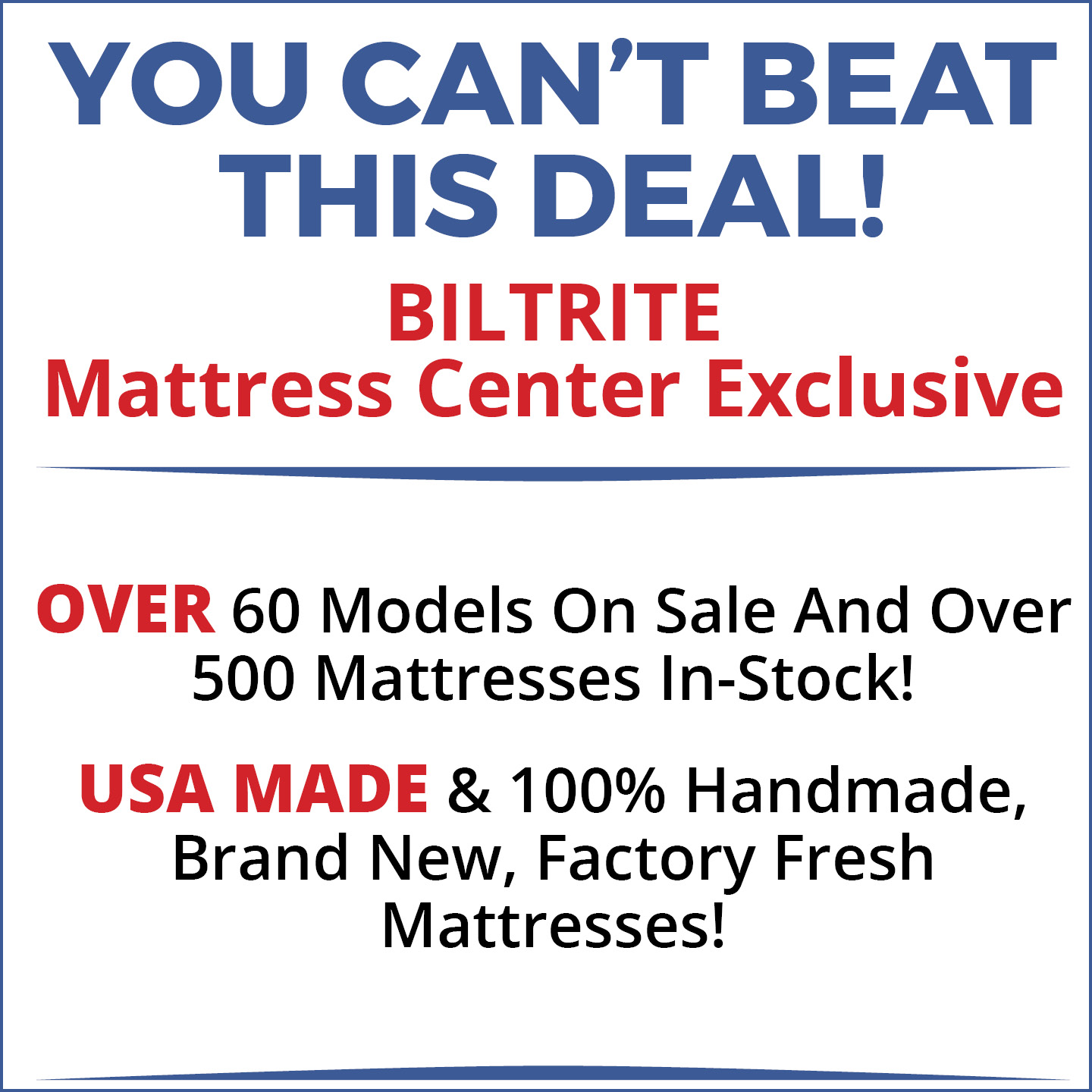 Mattress Center – BILTRITE Greenfield Metro Milwaukee Best Mattress Store