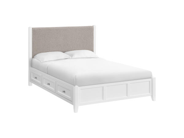 McKenzie Upholstered Panel Storage Bed SN Beds Best Seller