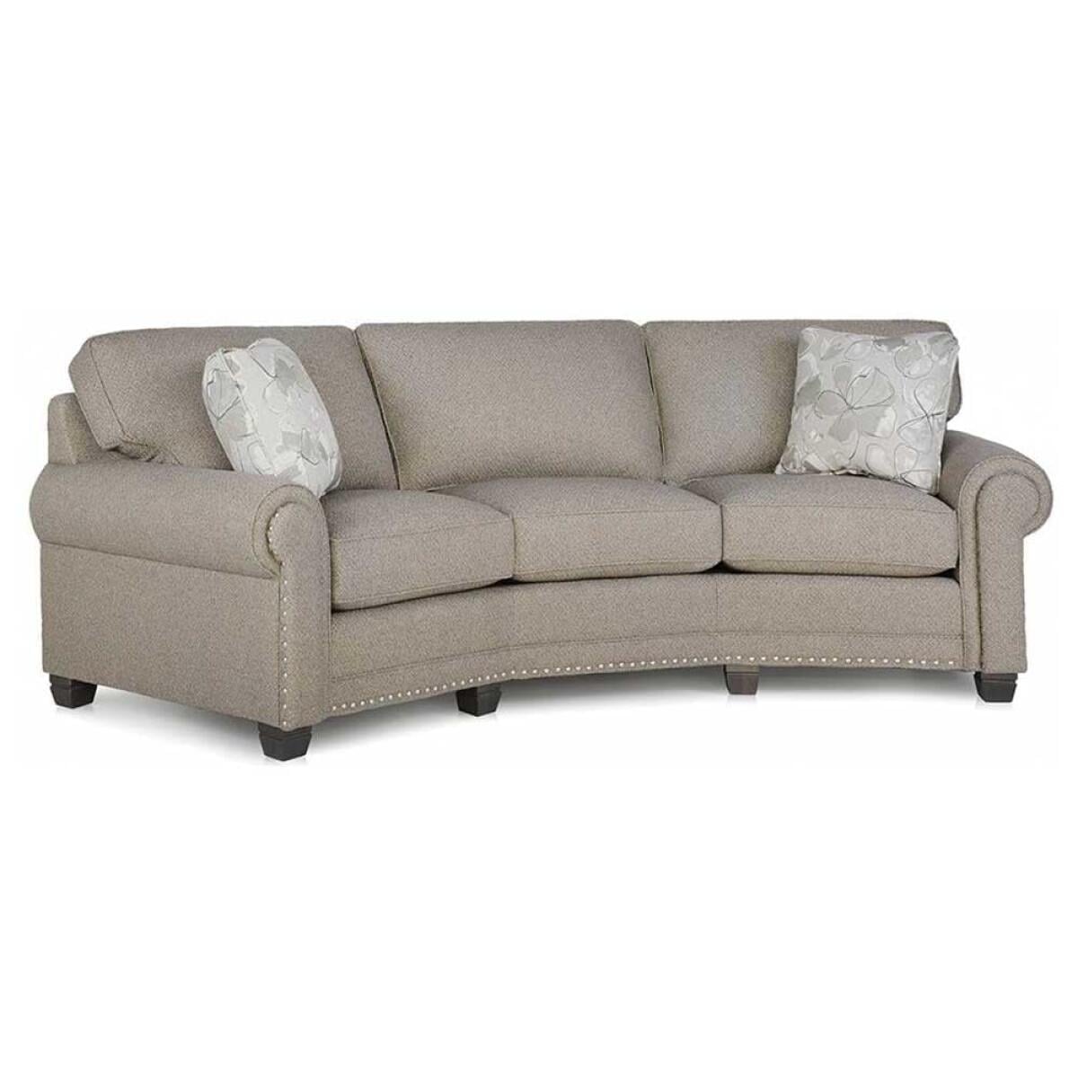 Smith Brothers Conversational Fabric Sofa 393 Smith Brothers Conversational Fabric Sofa 393 - Image 1