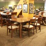 Avocet 7 Piece Ohio Amish Made- Real Solid Wood Dining Set Dining Sets Amish Made 6