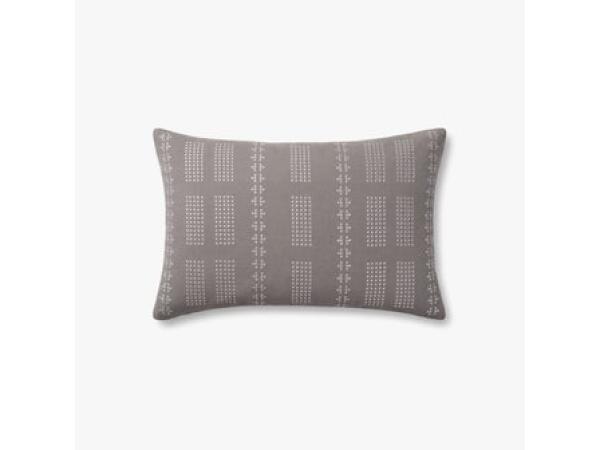 Pjs0007 Grey / Silver Accent Pillows Loloi