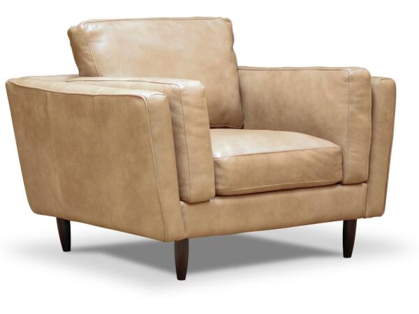 Zander Leather Chair Chairs Omnia Leather