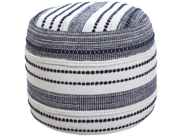 34044NAV Pouf Ottomans & Poufs LR Home