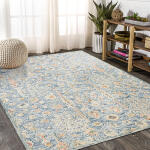 LR81922 Vintage Slate Blue Rug Rugs LR Home 14