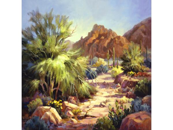 Desert Beauty w/ GALLERY WRAP Art Artists Guild