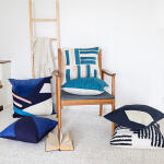Cobalt Blue Pillow Accent Pillows LR Home 9
