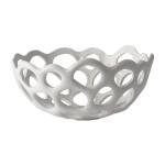 Perforated Porcelain Bowl Accessories Elk Home 5