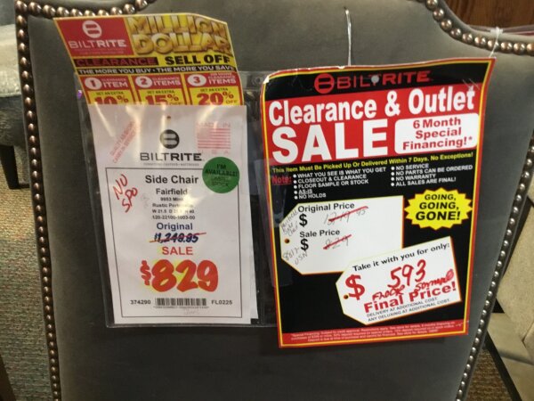 Fairfield Side Chair Final Price Clearance 6