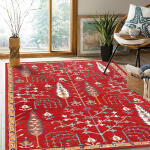 LR81785 Babylon Red Rug Rugs LR Home 12