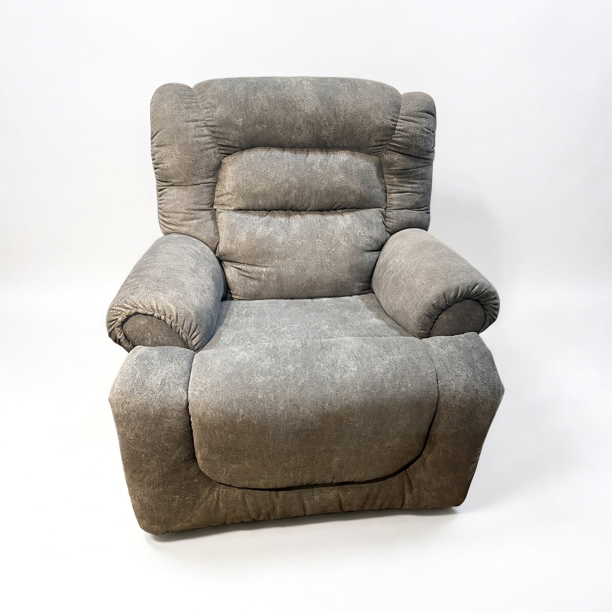 88253X Power Headrest/Lumbar Big Mans Recliner w/Wireless Remote
