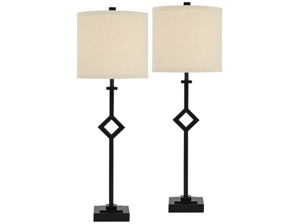 Audrey Table Lamps – Set of 2 Lighting Pacific Coast Lighting