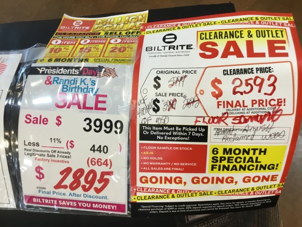 Amish Made Recliner Final Price Clearance 6