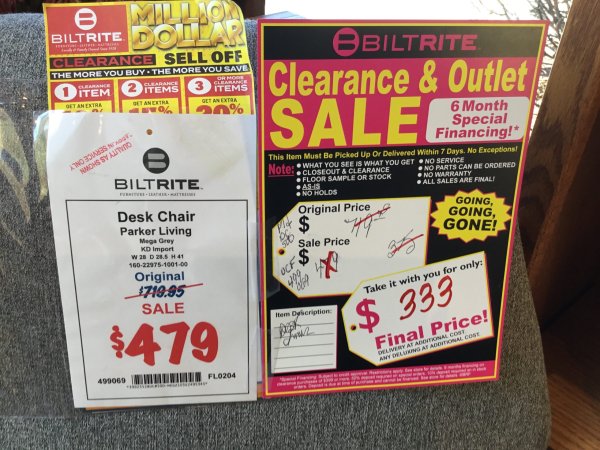 Parker Living Desk Chair Final Price Clearance 6