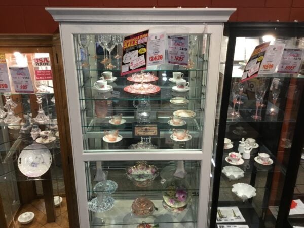 Howard Miller Sliding Door Curio Final Price Clearance