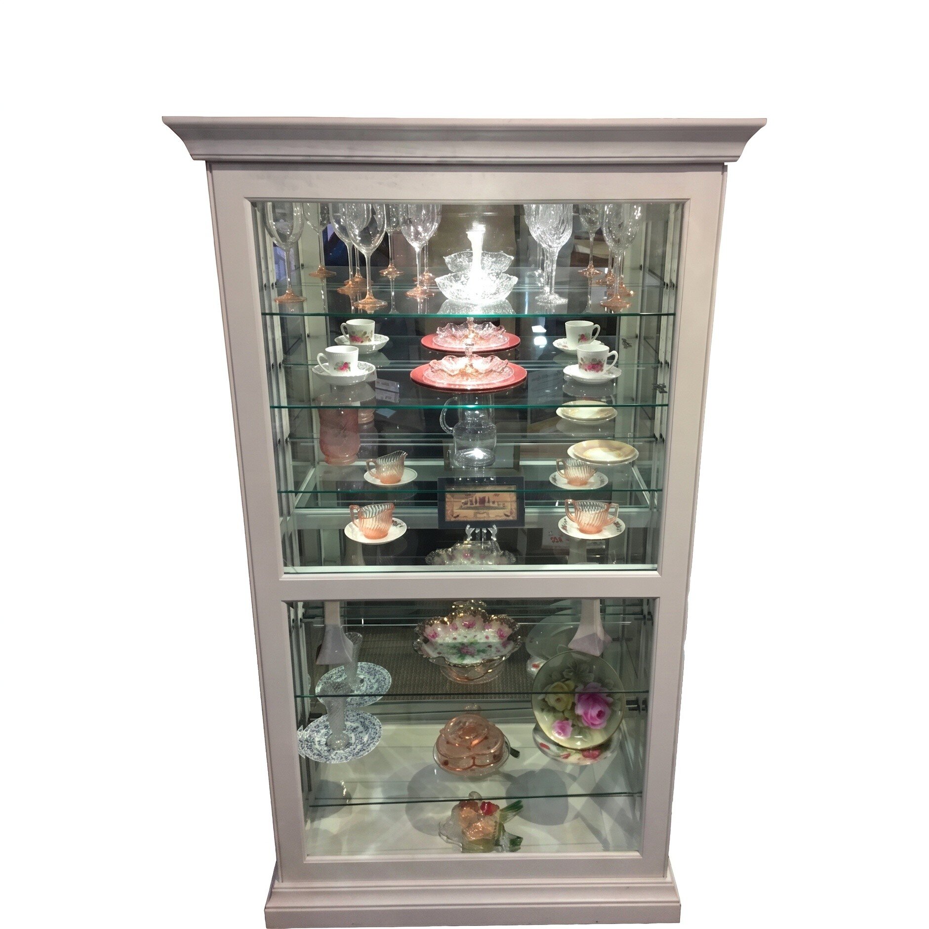 Howard Miller Sliding Door Curio Final Price