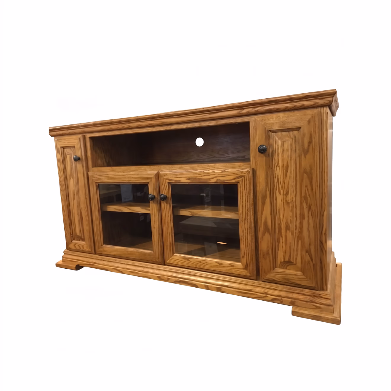 Oak Design Entertainment Console Final Price