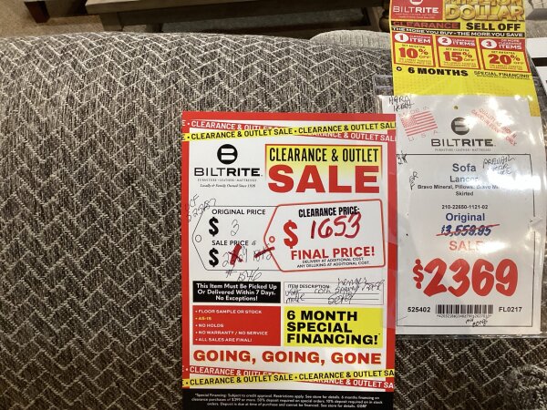 Lancer Sofa Small Scale  Final Price Clearance 6