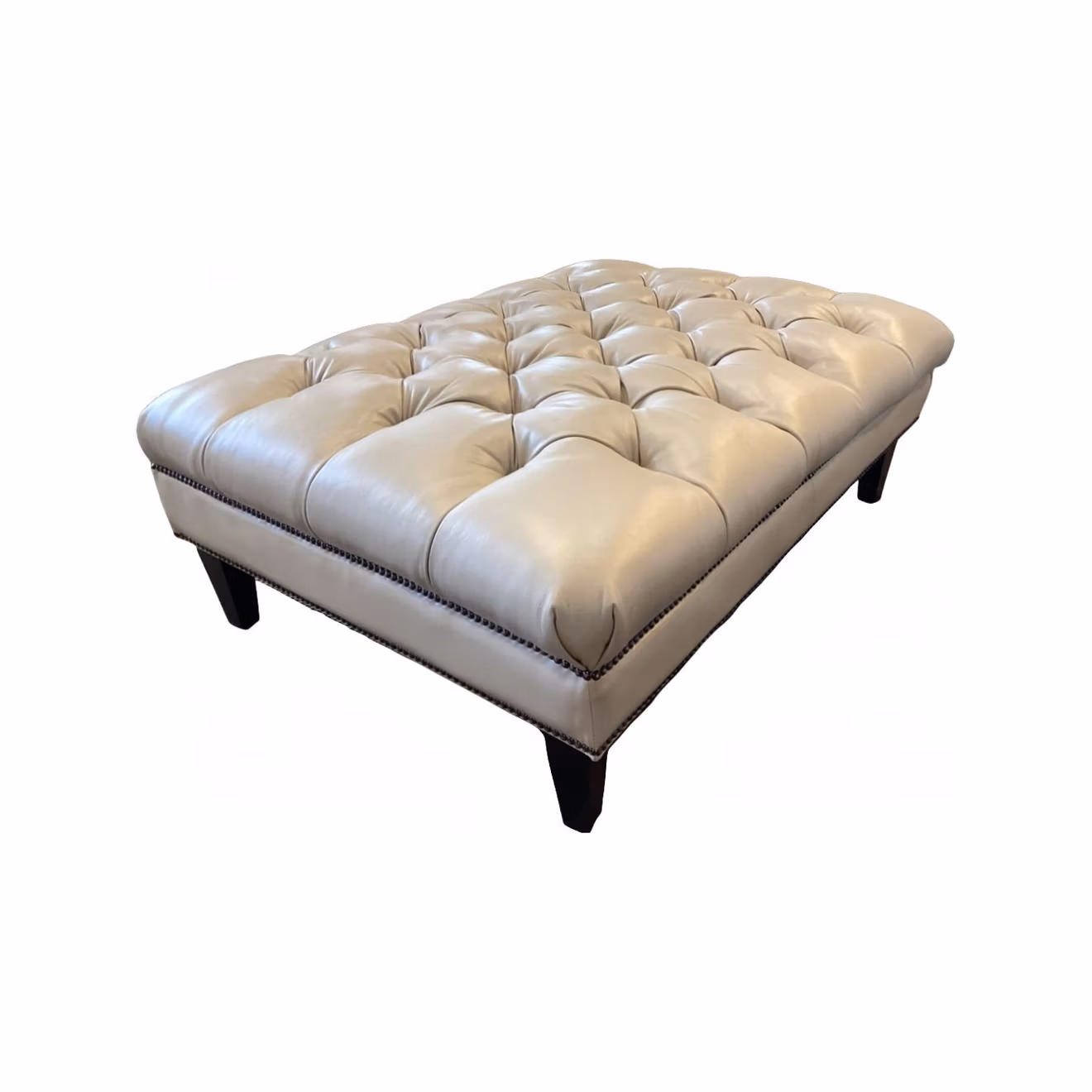 Decor-Rest Leather Ottoman Final Price