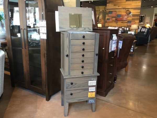 Amish Made Jewelry Armoire Final Price Bedroom Clearance 5