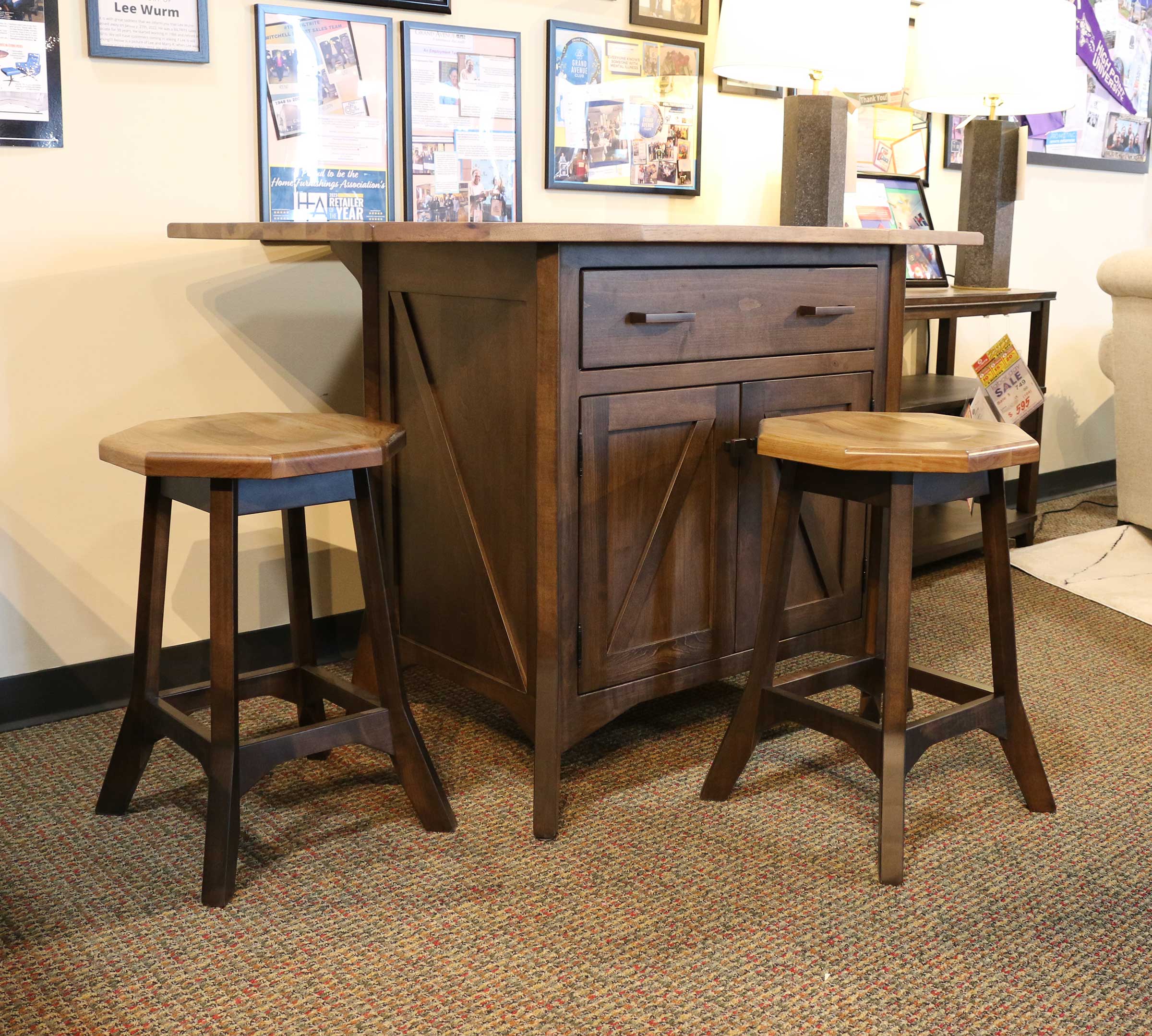 AL-4002 Home Entertainment Amish Made 10