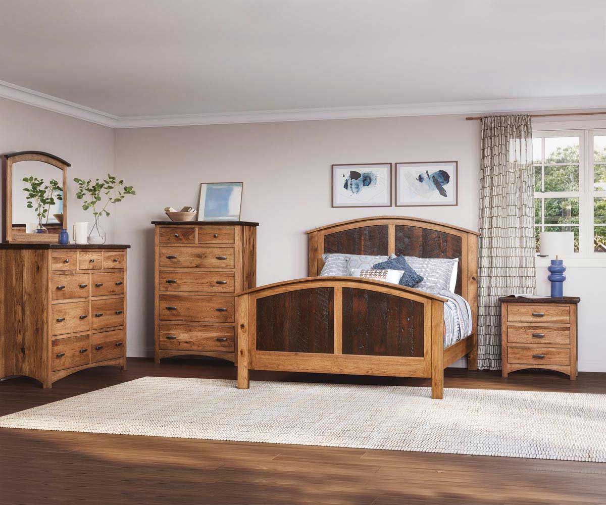 Lew Modern – Ohio Amish Made Bedroom Set Bedroom Amish Made 19