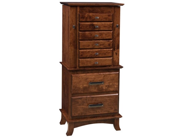 111 Amish Made Jewelry Armoire Accent Furniture Amish Made 10