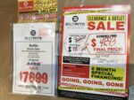Amish Made Buffet Final Price Clearance 6