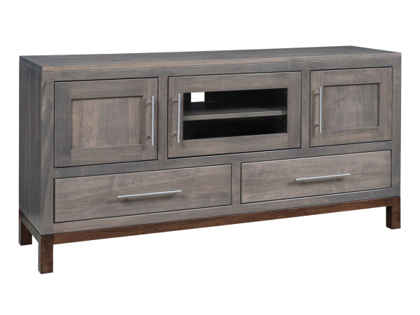 Vienna VA6030 Amish Made TV Stand Entertainment Stands Amish Made 7