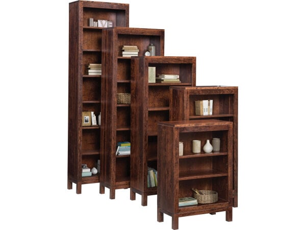 Vienna Amish Made Bookcase Collection Bookcases Amish Made