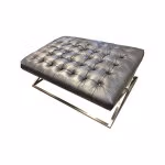 Craftmaster Leather Ottoman Final Price