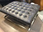 Craftmaster Leather Ottoman Final Price Clearance 5