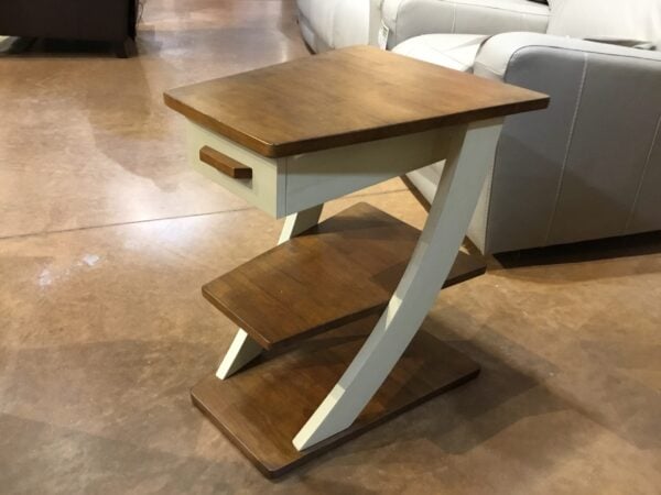 Sam T Wedge End Table Final Price Clearance